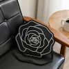 Three-dimensional decorative item with black rose pattern details Picture
